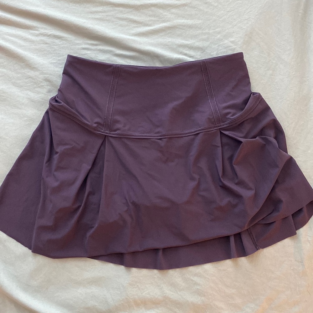 Lululemon deep purple tennis skirt